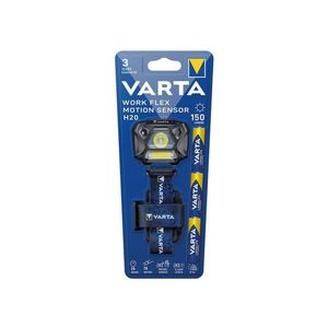 VARTA Varta 18648101421 - LED Stmievateľná čelovka so senzorom WORK FLEX LED/3xAAA IP54 vyobraziť
