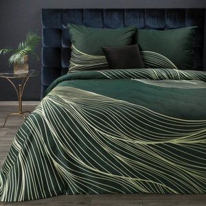 ArtFir Saténové obliečky na posteľ PREMIUM 3 160 x 200 cm TMAVOZELENÁ vyobraziť
