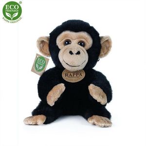 Eco-Fiendly Rappa šimpanz/opice sedící 18 cm vyobraziť