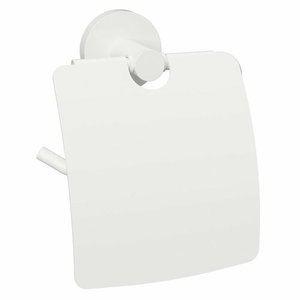 Sapho XR732W X-Round White držiak toaletného papiera s krytom, biela vyobraziť