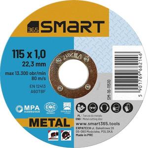 Smart Kotúč Na Kov 115x1.0 mm vyobraziť