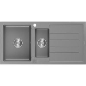 MEXEN MEXEN - Andres granitový drez 1.5 s odkvapkávačom 1000x500 mm, sivá 6515101510-71 vyobraziť
