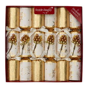 Vianočné crackery v súprave 6 ks Christmas Carol – Robin Reed vyobraziť