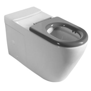SAPHO - MEDIC RIMLESS misa pre kombi WC, spodný/zadný odpad, biela MC102-111 vyobraziť