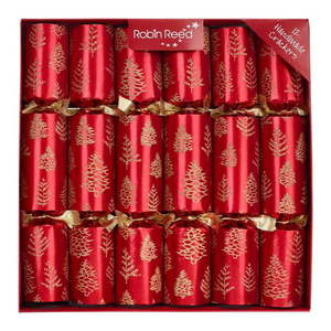 Vianočné crackery v súprave 12 ks Tree Flakes – Robin Reed vyobraziť