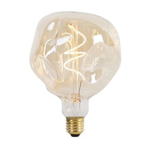 E27 stmievateľná LED lampa G125 zlatá 4W 150 lm 1800K vyobraziť