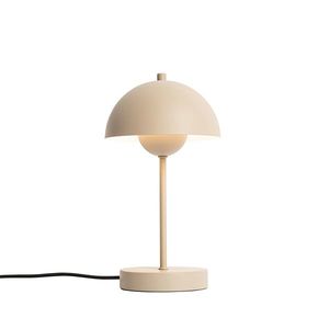 Retro stolná lampa béžová - Magnax Mini vyobraziť