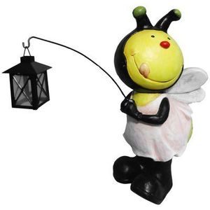 Dekorácia MagicHome Gecco, Včielka s lampášikom, magnesia, 25x23x49 cm vyobraziť