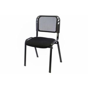 Garthen 38400 Stohovateľná kongresová stolička - čierna vyobraziť