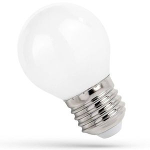 LED žárovka KOULE 1W E27 COG MILKY teplá bílá vyobraziť
