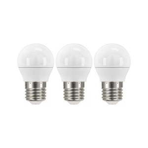 Teplé LED žiarovky v súprave 3 ks E27, 5 W - EMOS vyobraziť