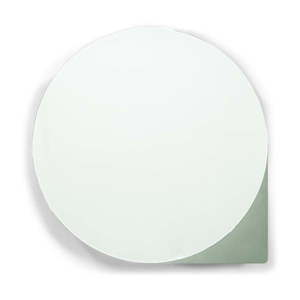 Zelená/sivá kovová závesná/so zrkadlom kúpeľňová skrinka 35x35 cm Sonnet – Spinder Design vyobraziť