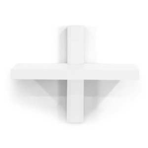 Biela kovová polica 28 cm Hola – Spinder Design vyobraziť