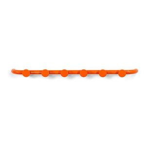 Oranžový kovový nástenný vešiak Retro – Spinder Design vyobraziť