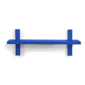 Modrá kovová polica 60 cm Hola – Spinder Design vyobraziť