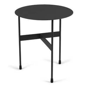 Kovový okrúhly odkladací stolík ø 40 cm Mira – Spinder Design vyobraziť