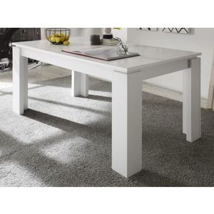 Jedálenský stôl Universal 160x90 cm, biely% vyobraziť