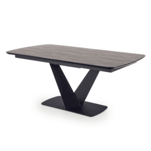 Sconto Jedálenský stôl VANSTUN sivá/čierna vyobraziť