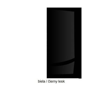 ArtCross Skrinka SOLAR | SLR 03 Farba: Biela / čierny lesk vyobraziť