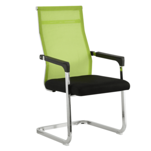 Zasadacia stolička, zelená/čierna, RIMALA NEW vyobraziť