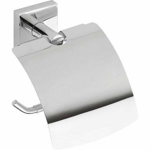 SAPHO XQ700 X-Square držiak toaletného papiera s krytom, strieborná vyobraziť