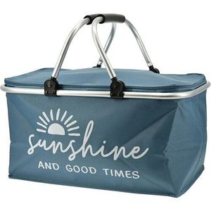 Chladiaca taška Sunshine 35 l, sivá, 48 x 28 x 24 cm vyobraziť