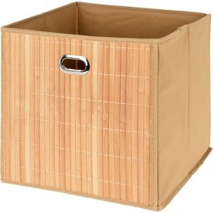 Dekoratívny bambusový box Taytay hnedá​, 31 x 31 x 30, 5 cm vyobraziť