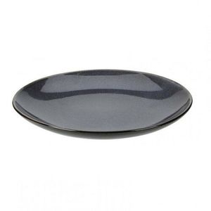 Kameninový plytký tanier Glaze, pr. 28 cm, sivá vyobraziť