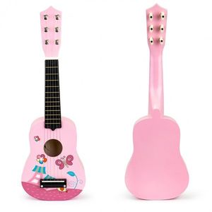 Gitara pre deti ECOTOYS ružová vyobraziť