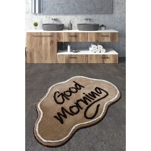Koupelnový kobereček Good Morning 70 x 100 cm hnědý vyobraziť