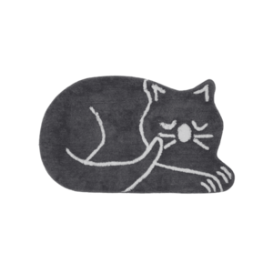 Koupelnový kobereček SWEET CAT 70x120 cm šedý vyobraziť