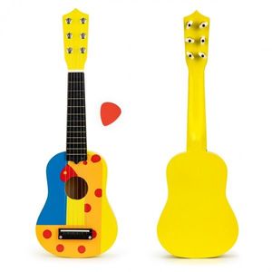 Kytara pro děti ECOTOYS žlutá vyobraziť