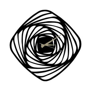 Nástěnné hodiny GIRDAP 50 cm černé vyobraziť