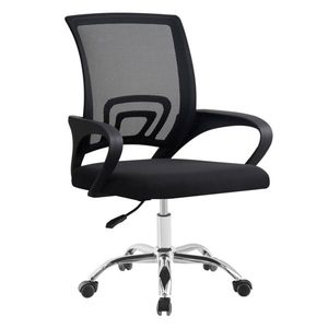 KONDELA Kancelárska stolička, čierna/čierna, DEX 4 NEW vyobraziť