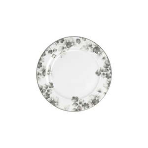 Dezertné porcelánové taniere v bielej a svetlosivej farbe v súprave 6 ks ø 19 cm Foliage gray – Villa Altachiara vyobraziť