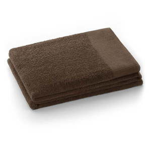 Hnedý froté bavlnený uterák 50x100 cm Amari – AmeliaHome vyobraziť