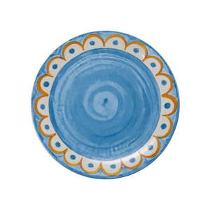 Svetlomodré porcelánové taniere v súprave 6 ks ø 27 cm Tangeri blue – Villa Altachiara vyobraziť