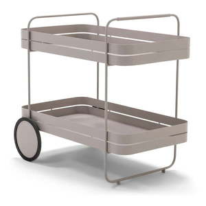 Kovový servírovací stolík na kolieskach 74x42 cm Gin & Trolley – Spinder Design vyobraziť