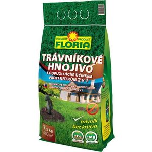 Hnojivo Agro Floria trávnikové s odpudzujúcim účinkom proti krtkom 7.5 kg vyobraziť