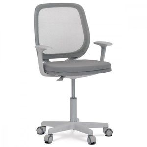 AUTRONIC KA-W022 GREY Kancelářská židle, šedá látka, plastový kříž vyobraziť