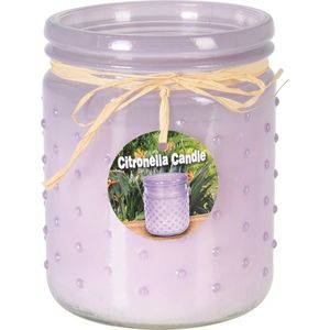 Repelentná sviečka Citronella 230 g, fialová, 10, 5 x 12, 5 cm vyobraziť