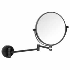 SAPHO XB001 X-Round black závesné kozmetické zrkadlo pr. 19 cm, čierna vyobraziť