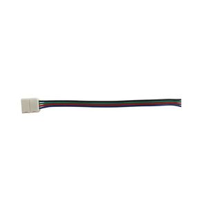 Konektor nepájivý pre RGB LED pásiky 5050 30, 60LED/m o šírke 10mm s vodičom vyobraziť