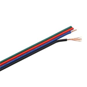RGB kábel pre LED pásik, 4 x 0, 3 mm2 vyobraziť