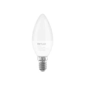 Žiarovka LED E14 6W C37 biela studená RETLUX RLL 427 vyobraziť