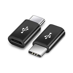 Redukcia USB micro - USB C, čierna vyobraziť