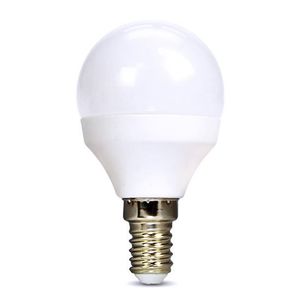 Žiarovka LED E14 6W miniGLOBE biela studená SOLIGHT WZ420-1 vyobraziť