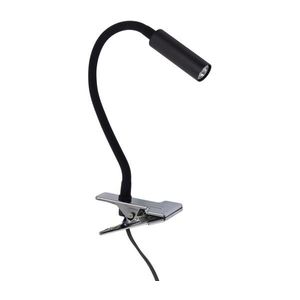 Lampa s klipom LAGOS 1xG9/6W/230V čierna vyobraziť