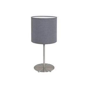 Eglo 55215 - Stolná lampa PASTERI 1xE14/40W/230V šedá vyobraziť