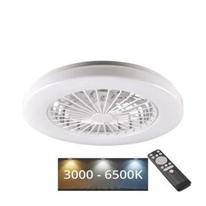 LED Stmievateľné stropné svietidlo s látorom LIBYA LED/48W/230V 3000-6500K+DO vyobraziť